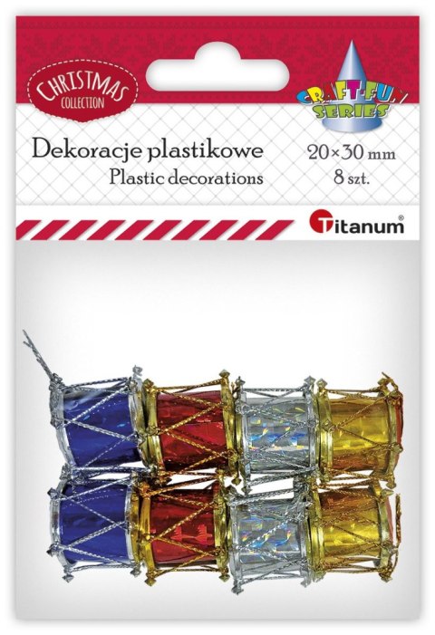 Dekoracja na choinkę Titanum Craft-Fun Series 8szt (DIY-X-24 (20)) Dekoracja na choinkę Titanum Craft-Fun Series 8szt (DIY-X-24 (20))