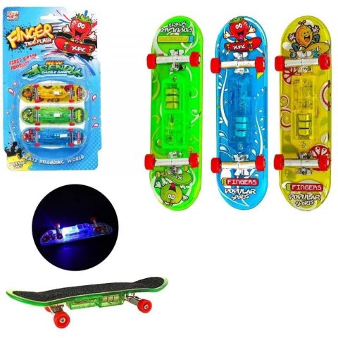 Deskorolka Trifox mini świecąca 3 szt. (A-1136) Deskorolka Trifox mini świecąca 3 szt. (A-1136)