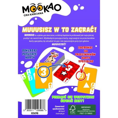 Gra karciana Trefl MooKao (02698) Gra karciana Trefl MooKao (02698)