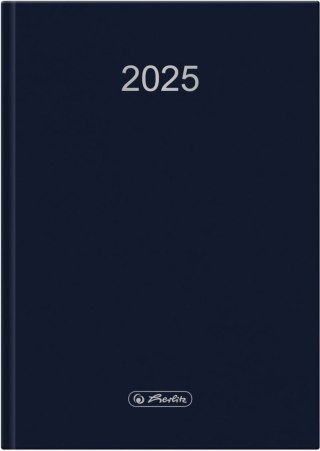 Kalendarz książkowy (terminarz) Herlitz dzienny szefa granat A5 (9501629)