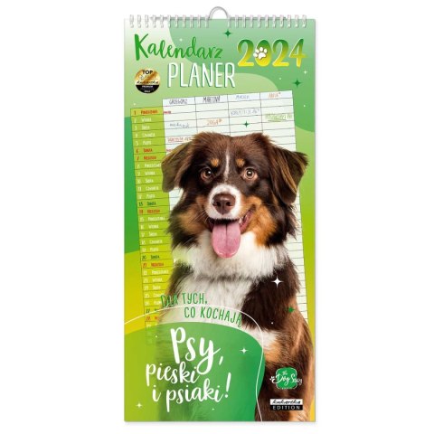 Kalendarz ścienny Kukartka planer PSY 450mm x 210mm (KALP) Kalendarz ścienny Kukartka planer PSY 450mm x 210mm (KALP)
