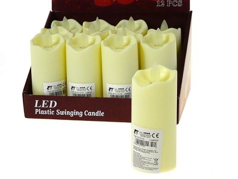 Lampki świąteczne Adar świeca LED 15cm (590885) Lampki świąteczne Adar świeca LED 15cm (590885)