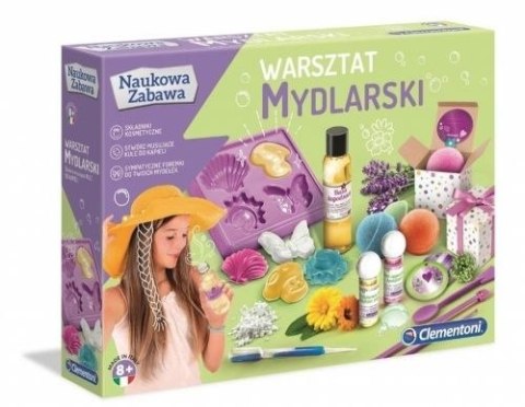 Zestaw kreatywny dla dzieci Clementoni Warsztat mydlarski (50888) Zestaw kreatywny dla dzieci Clementoni Warsztat mydlarski (50888)