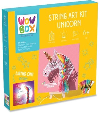 Zestaw kreatywny dla dzieci Tm Toys Wow Box sznurkowy Jednorożec (WOW536332)