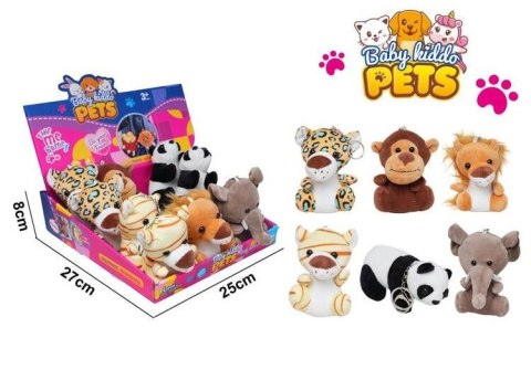 Brelok Cabo Toys pluszowe zwierzęta, mix (K435) Brelok Cabo Toys pluszowe zwierzęta, mix (K435)