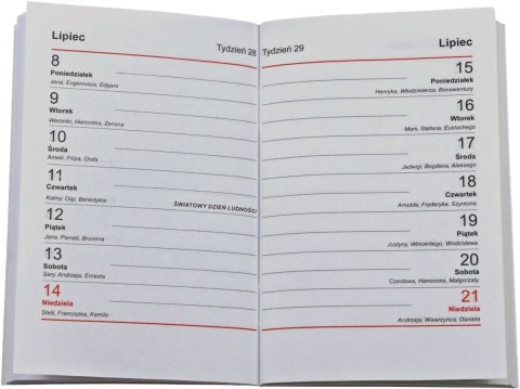 Kalendarz książkowy (terminarz) Beskidy terminarz kieszonkowy A7 (M8) Kalendarz książkowy (terminarz) Beskidy terminarz kieszonkowy A7 (M8)