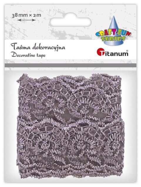 Wstążka Titanum Craft-Fun Series Koronka (24BR0201-77(G)) Wstążka Titanum Craft-Fun Series Koronka (24BR0201-77(G))