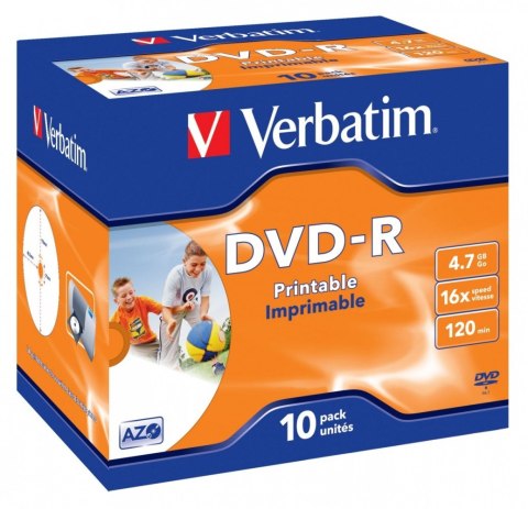 DVD-R 16x 4.7GB 10P JC PRINTABLE 43521 DVD-R 16x 4.7GB 10P JC PRINTABLE 43521