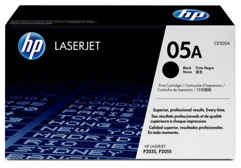 Toner 05A LJ P2035/P2055 05A Czarny 2.3k CE505A Toner 05A LJ P2035/P2055 05A Czarny 2.3k CE505A