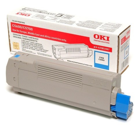 Toner C5600 / C5700 Cyan (2k) Toner C5600 / C5700 Cyan (2k)