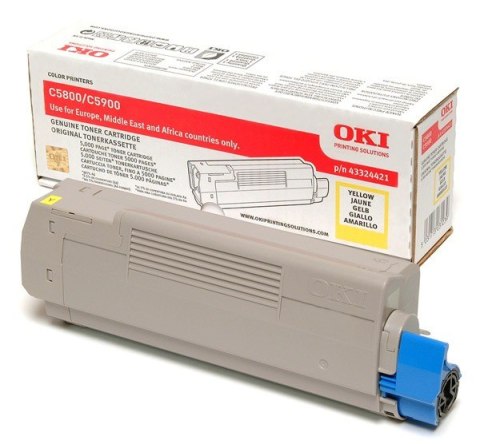 Toner C5800/5900 Yellow (5k) Toner C5800/5900 Yellow (5k)