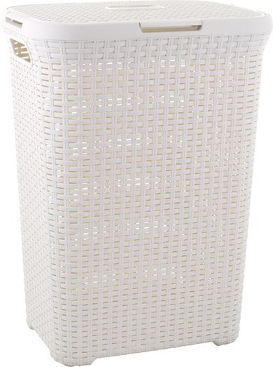 CURVER KOSZ NA BIELIZNĘ "NATURAL STYLE" 60L /KREMOWY CURVER KOSZ NA BIELIZNĘ "NATURAL STYLE" 60L /KREMOWY
