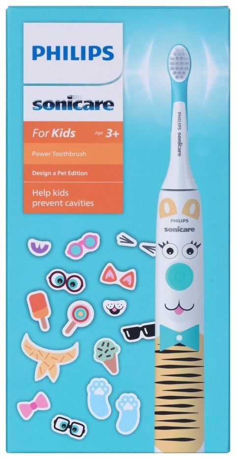 Elektryczna szczoteczka soniczna Sonicare | HX3601/01 | Akumulator | Dla dzieci | Liczba główek szczoteczki w zestawie 1 | Liczb Elektryczna szczoteczka soniczna Sonicare | HX3601/01 | Akumulator | Dla dzieci | Liczba główek szczoteczki w zestawie 1 | Liczb