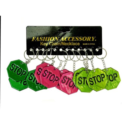 Brelok Adar zawieszka odblaskowa znak STOP, karta 12szt (575318) Brelok Adar zawieszka odblaskowa znak STOP, karta 12szt (575318)