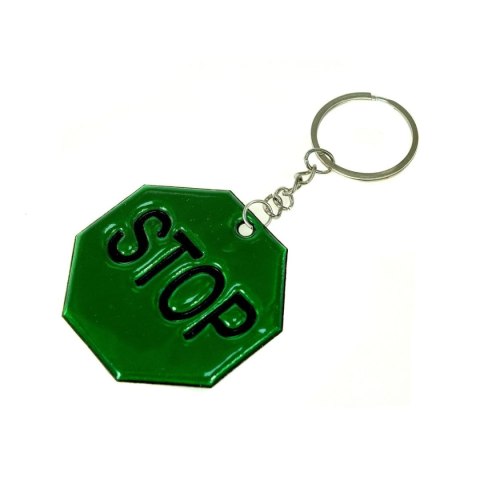 Brelok Adar zawieszka odblaskowa znak STOP, karta 12szt (575318) Brelok Adar zawieszka odblaskowa znak STOP, karta 12szt (575318)