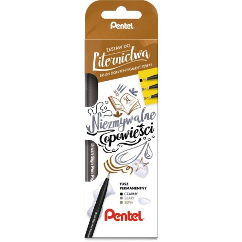 Flamaster Pentel 3 kol. (SESP15-ST3ANSPPL) Flamaster Pentel 3 kol. (SESP15-ST3ANSPPL)