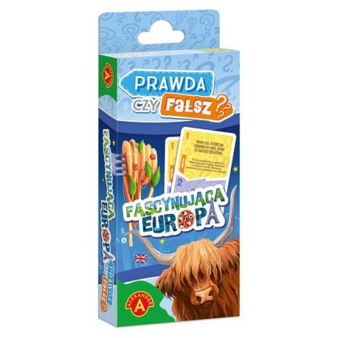 Gra edukacyjna Alexander QUIZ - PRAWDA CZY FAŁSZ? FASCYNUJĄCA EUROPA Gra edukacyjna Alexander QUIZ - PRAWDA CZY FAŁSZ? FASCYNUJĄCA EUROPA
