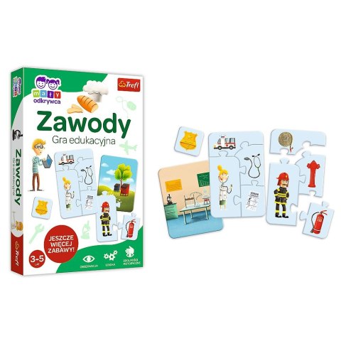 Gra edukacyjna Trefl Zawody Mały Odkrywca (01951) Gra edukacyjna Trefl Zawody Mały Odkrywca (01951)