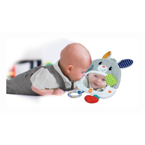 Grzechotka Smily Play Króliczek z lusterkiem na ramę łóżeczka (000798) Grzechotka Smily Play Króliczek z lusterkiem na ramę łóżeczka (000798)