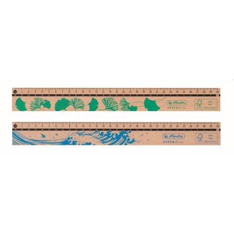 Linijka drewniana Pelikan Greenline 30cm (50033621) Linijka drewniana Pelikan Greenline 30cm (50033621)