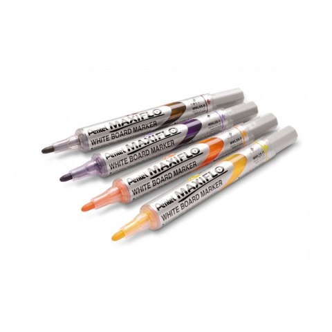 Marker permanentny Pentel MARKER, 4 kolory 6,0mm okrągła końcówka (MWL5SBF-ST4ABCDPL) Marker permanentny Pentel MARKER, 4 kolory 6,0mm okrągła końcówka (MWL5SBF-ST4ABCDPL)