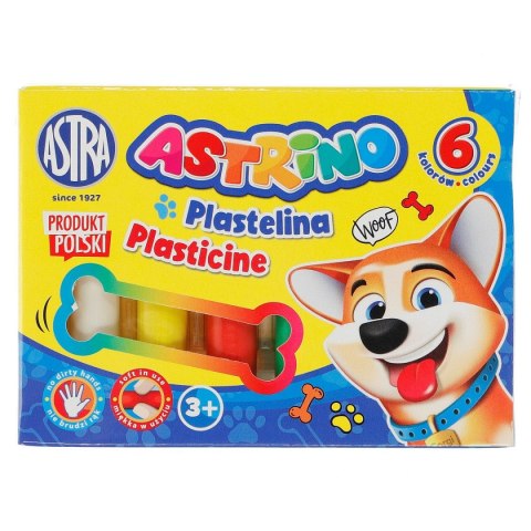 Plastelina Astrino 6 kol. mix (303221001) Plastelina Astrino 6 kol. mix (303221001)