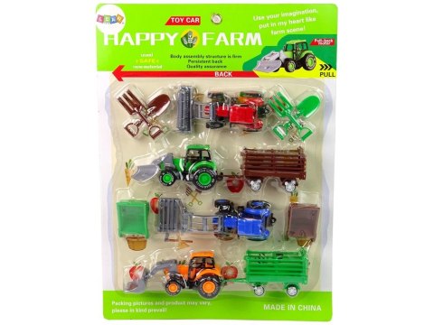 Traktor Lean Zestaw Farma Maszyny Rolnicze Traktory Taczki (12129) Traktor Lean Zestaw Farma Maszyny Rolnicze Traktory Taczki (12129)
