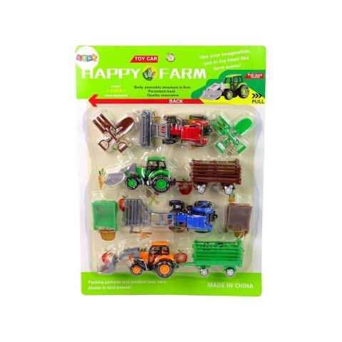 Traktor Lean Zestaw Farma Maszyny Rolnicze Traktory Taczki (12129) Traktor Lean Zestaw Farma Maszyny Rolnicze Traktory Taczki (12129)