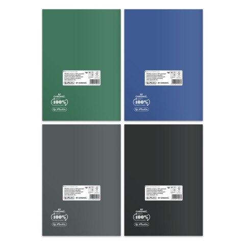 Zeszyt Herlitz Ocean Colors Eco PP A4 60k. 70g krata (9552431) Zeszyt Herlitz Ocean Colors Eco PP A4 60k. 70g krata (9552431)