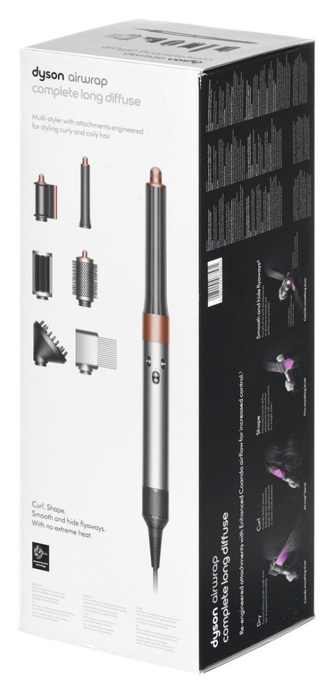 Suszarko-lokówka DYSON HS05 Airwrap Complete Long Diffuse Nikiel/Miedź Suszarko-lokówka DYSON HS05 Airwrap Complete Long Diffuse Nikiel/Miedź