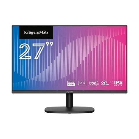 Kruger& Matz KM0199-M27 LED display 68,6 cm (27") 1920 x 1200 px Czarny Kruger& Matz KM0199-M27 LED display 68,6 cm (27") 1920 x 1200 px Czarny