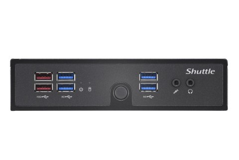Shuttle DS50U7 komputer typu barebone Wielkość PC 1.3L Czarny i7-1355U Shuttle DS50U7 komputer typu barebone Wielkość PC 1.3L Czarny i7-1355U