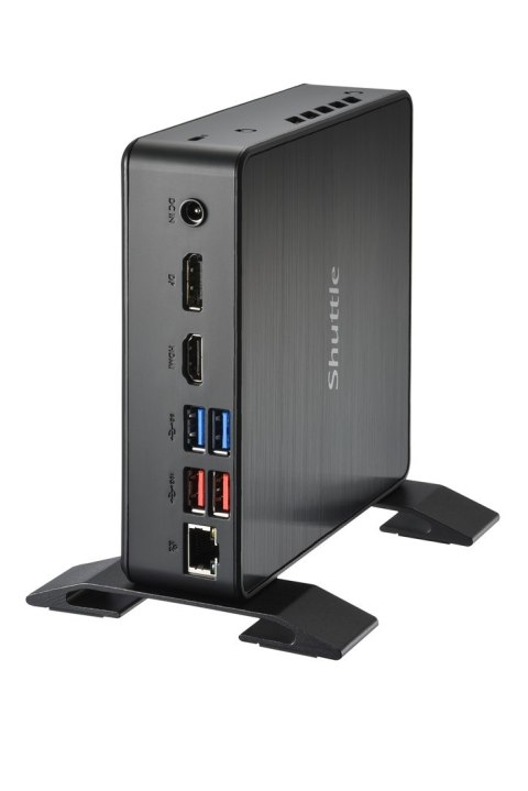 Shuttle NC40U5 komputer typu barebone 0.84L sized PC Czarny i5-1235U Intel SoC Shuttle NC40U5 komputer typu barebone 0.84L sized PC Czarny i5-1235U Intel SoC
