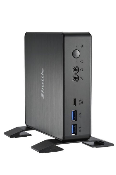 Shuttle NC40U5 komputer typu barebone 0.84L sized PC Czarny i5-1235U Intel SoC Shuttle NC40U5 komputer typu barebone 0.84L sized PC Czarny i5-1235U Intel SoC
