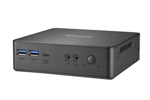 Shuttle NC40U5 komputer typu barebone 0.84L sized PC Czarny i5-1235U Intel SoC Shuttle NC40U5 komputer typu barebone 0.84L sized PC Czarny i5-1235U Intel SoC