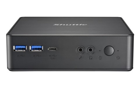 Shuttle NC40U5 komputer typu barebone 0.84L sized PC Czarny i5-1235U Intel SoC Shuttle NC40U5 komputer typu barebone 0.84L sized PC Czarny i5-1235U Intel SoC