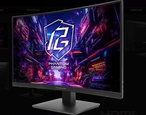Monitor ASROCK 27" PG27QRT1B Monitor ASROCK 27" PG27QRT1B