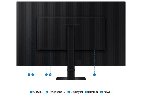 Samsung S70D monitor komputerowy 81,3 cm (32") 3840 x 2160 px 4K Ultra HD LED Czarny Samsung S70D monitor komputerowy 81,3 cm (32") 3840 x 2160 px 4K Ultra HD LED Czarny