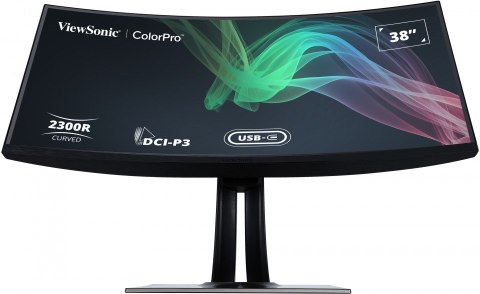 Viewsonic VP3881A monitor komputerowy 96,5 cm (38") 3840 x 1600 px Quad HD+ LED Czarny Viewsonic VP3881A monitor komputerowy 96,5 cm (38") 3840 x 1600 px Quad HD+ LED Czarny