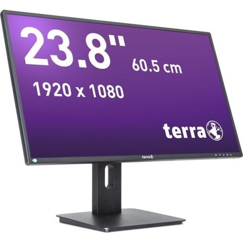 Wortmann AG TERRA 3030206 LED display 60,5 cm (23.8") 1920 x 1080 px Full HD Czarny Wortmann AG TERRA 3030206 LED display 60,5 cm (23.8") 1920 x 1080 px Full HD Czarny