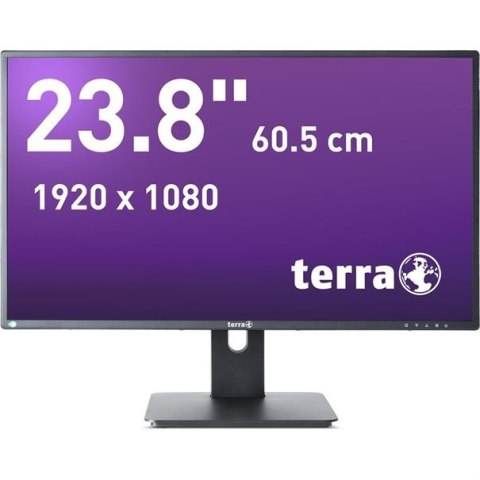 Wortmann AG TERRA 3030206 LED display 60,5 cm (23.8") 1920 x 1080 px Full HD Czarny Wortmann AG TERRA 3030206 LED display 60,5 cm (23.8") 1920 x 1080 px Full HD Czarny