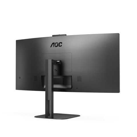 AOC V5 CU34V5CW/BK LED display 86,4 cm (34") 3440 x 1440 px Wide Quad HD Czarny AOC V5 CU34V5CW/BK LED display 86,4 cm (34") 3440 x 1440 px Wide Quad HD Czarny
