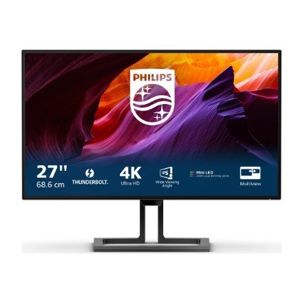Philips Brilliance 27B1U7903/00 LED display 68,6 cm (27") 3840 x 2160 px 4K Ultra HD Czarny Philips Brilliance 27B1U7903/00 LED display 68,6 cm (27") 3840 x 2160 px 4K Ultra HD Czarny