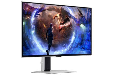 Samsung G60SD monitor komputerowy 68,6 cm (27") 2560 x 1440 px Quad HD OLED Srebrny Samsung G60SD monitor komputerowy 68,6 cm (27") 2560 x 1440 px Quad HD OLED Srebrny