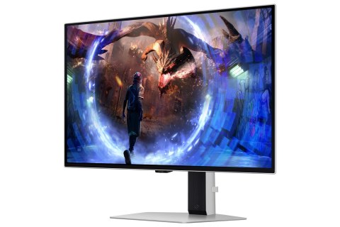 Samsung G60SD monitor komputerowy 68,6 cm (27") 2560 x 1440 px Quad HD OLED Srebrny Samsung G60SD monitor komputerowy 68,6 cm (27") 2560 x 1440 px Quad HD OLED Srebrny
