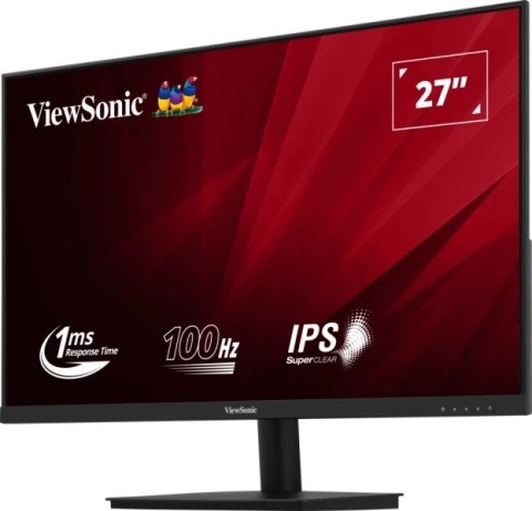 Viewsonic VA270-H monitor komputerowy 68,6 cm (27") 1920 x 1080 px Full HD LED Czarny Viewsonic VA270-H monitor komputerowy 68,6 cm (27") 1920 x 1080 px Full HD LED Czarny