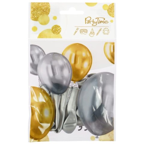 Balon gumowy Arpex mini efekt chromu srebrny (KB4413SR) Balon gumowy Arpex mini efekt chromu srebrny (KB4413SR)