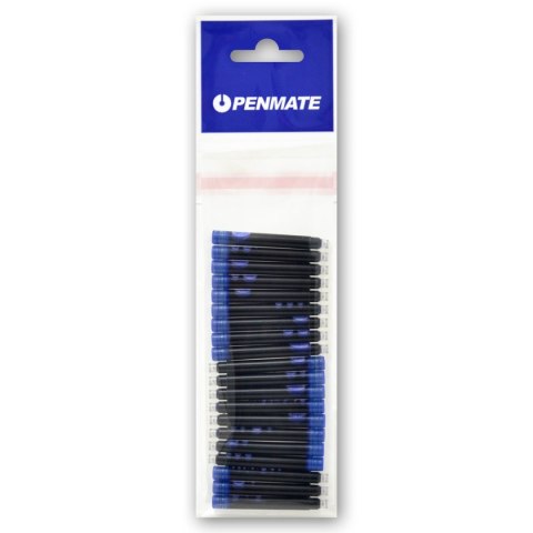 Naboje Penmate do pióra VIRTUO niebieskie 20szt (TT8896) Naboje Penmate do pióra VIRTUO niebieskie 20szt (TT8896)