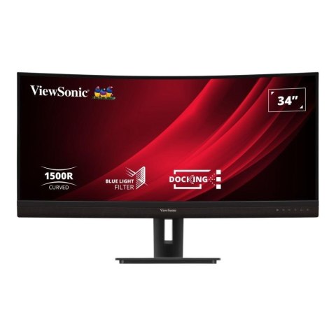 Viewsonic VG3456C monitor komputerowy 86,4 cm (34") 3440 x 1440 px UltraWide Quad HD LED Czarny Viewsonic VG3456C monitor komputerowy 86,4 cm (34") 3440 x 1440 px UltraWide Quad HD LED Czarny