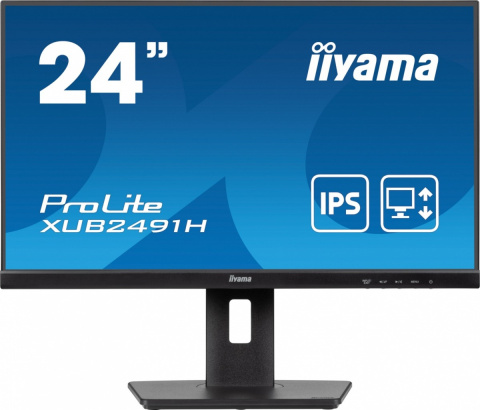 Monitor iiyama 24" XUB2491H-B1 IPS, HDMI, DP, 2x2W, HAS, Pivot Monitor iiyama 24" XUB2491H-B1 IPS, HDMI, DP, 2x2W, HAS, Pivot